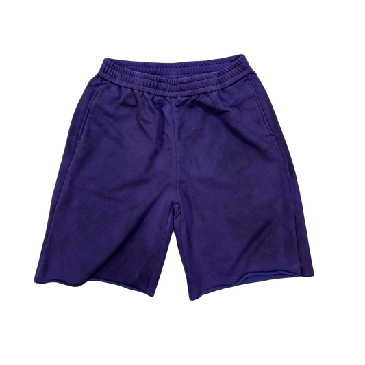 Purple French Terry Shorts